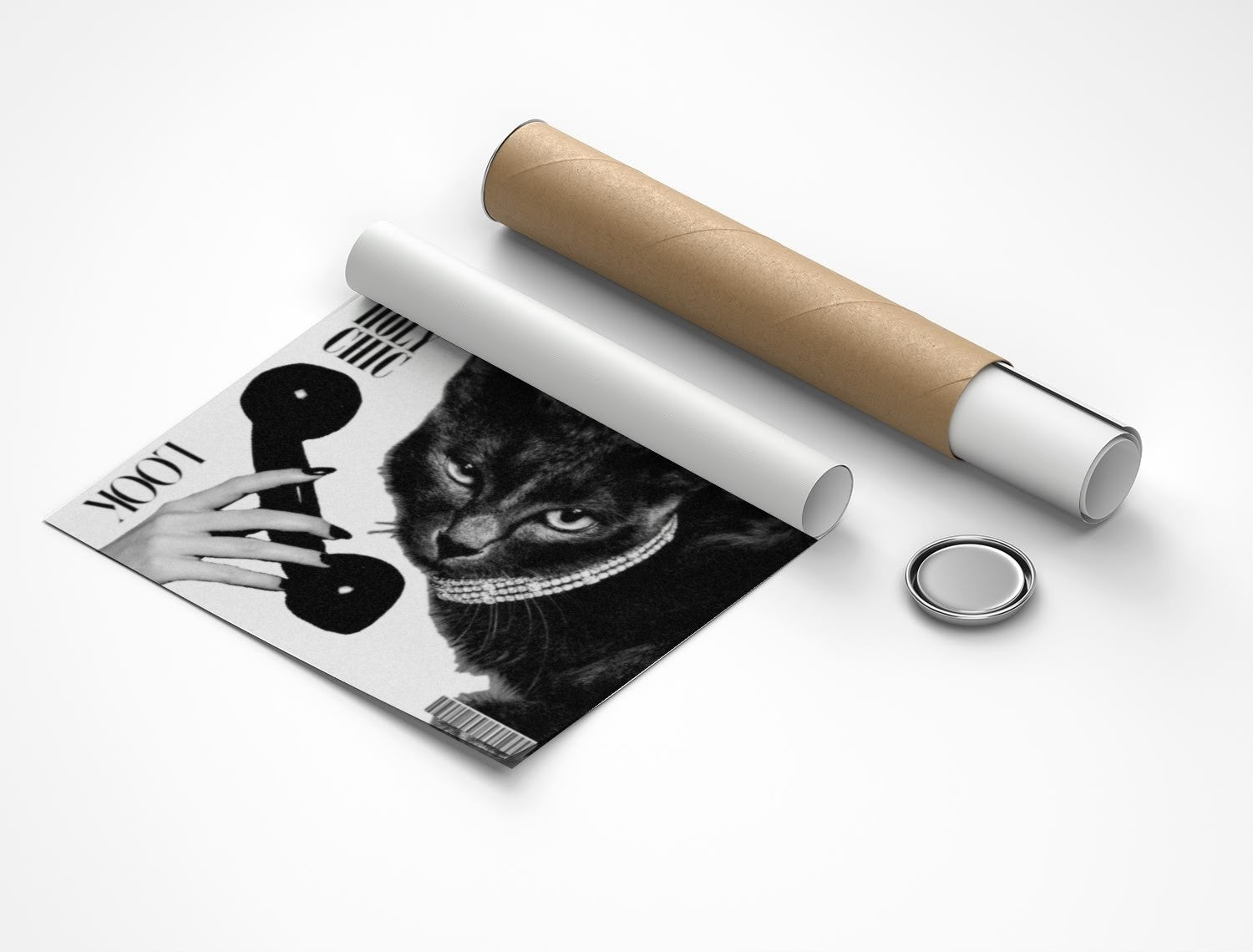 Rolled poster