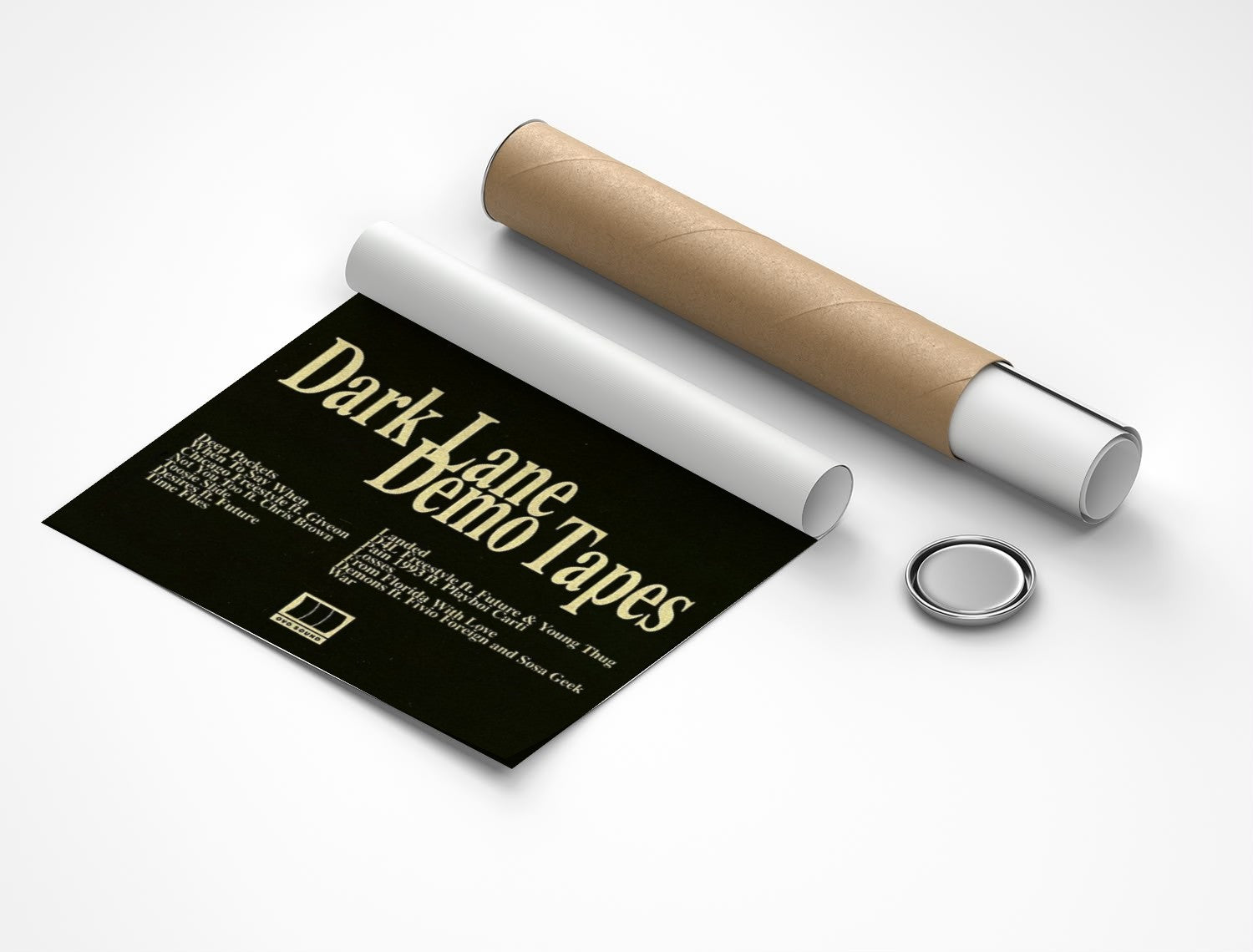 Rolled poster