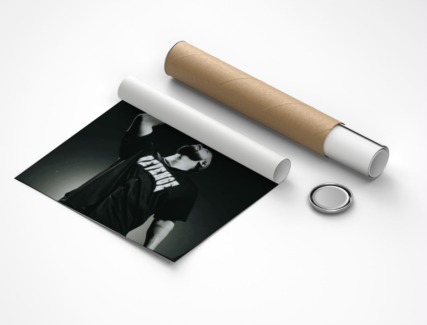 Rolled poster