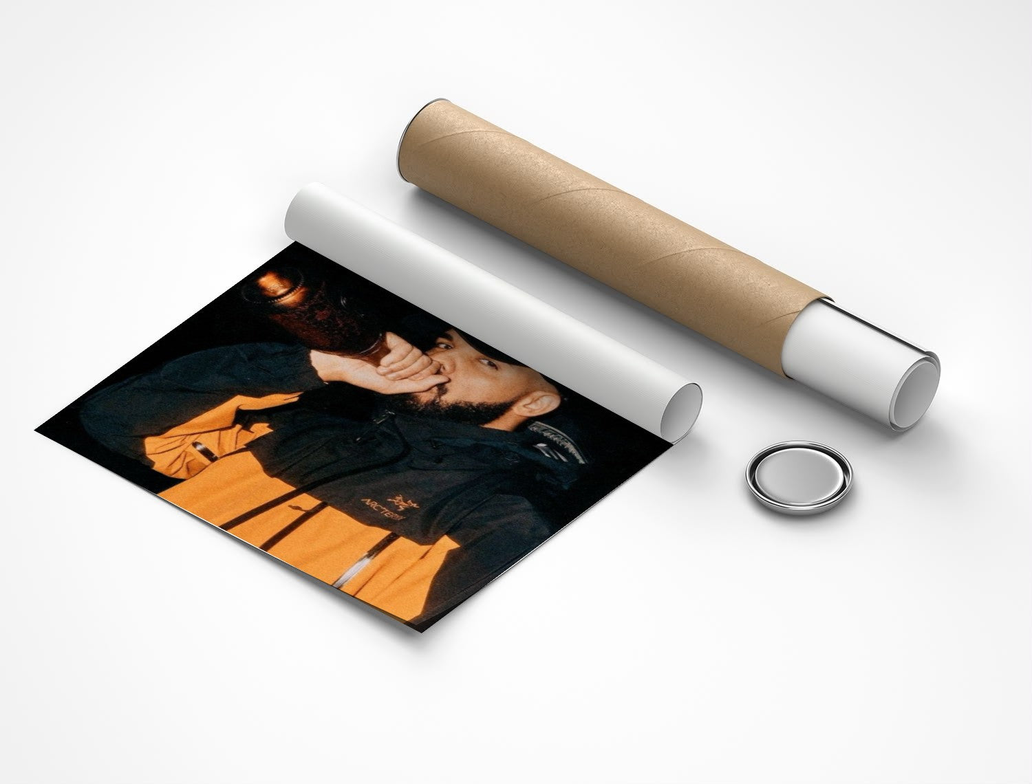 Rolled poster