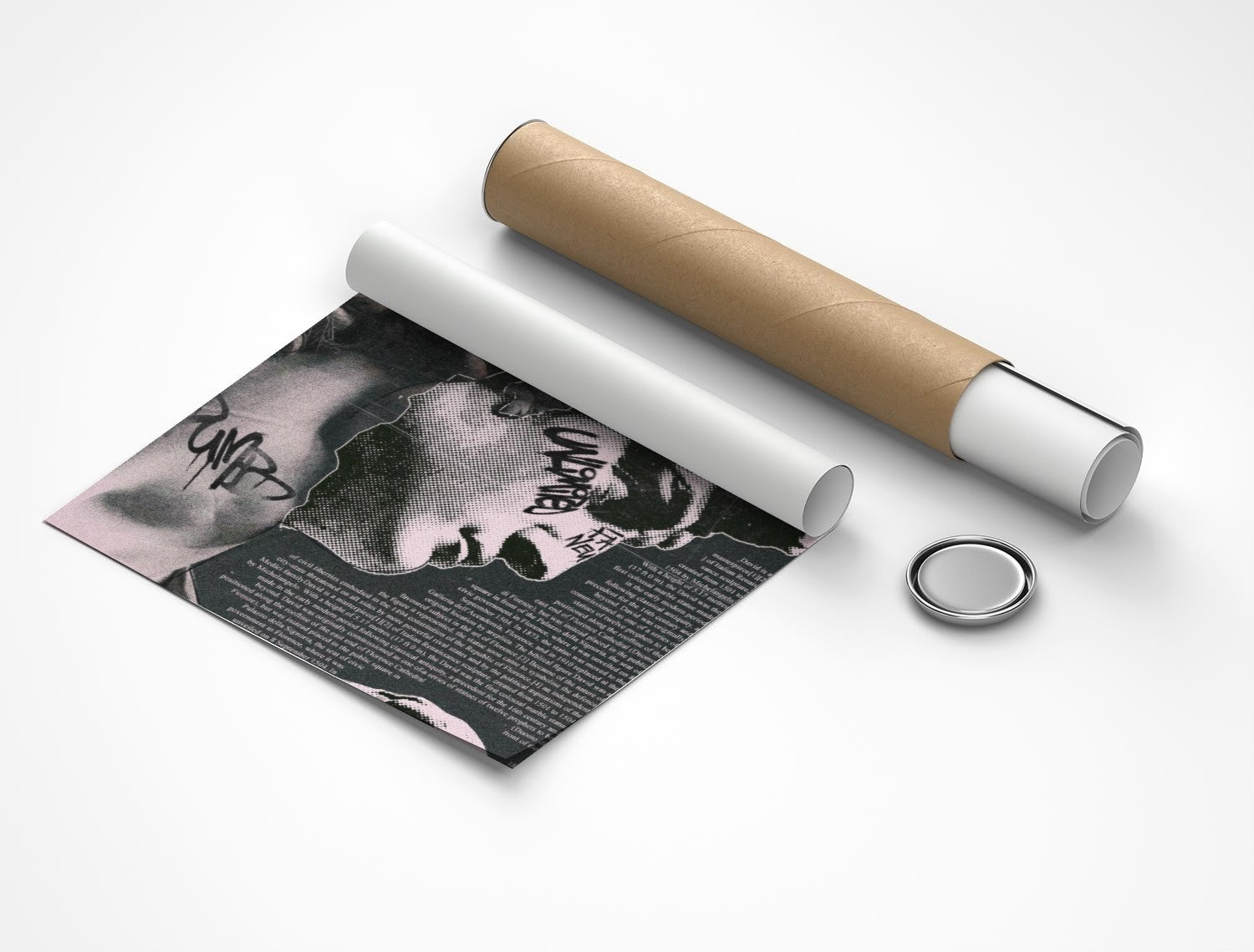Rolled poster