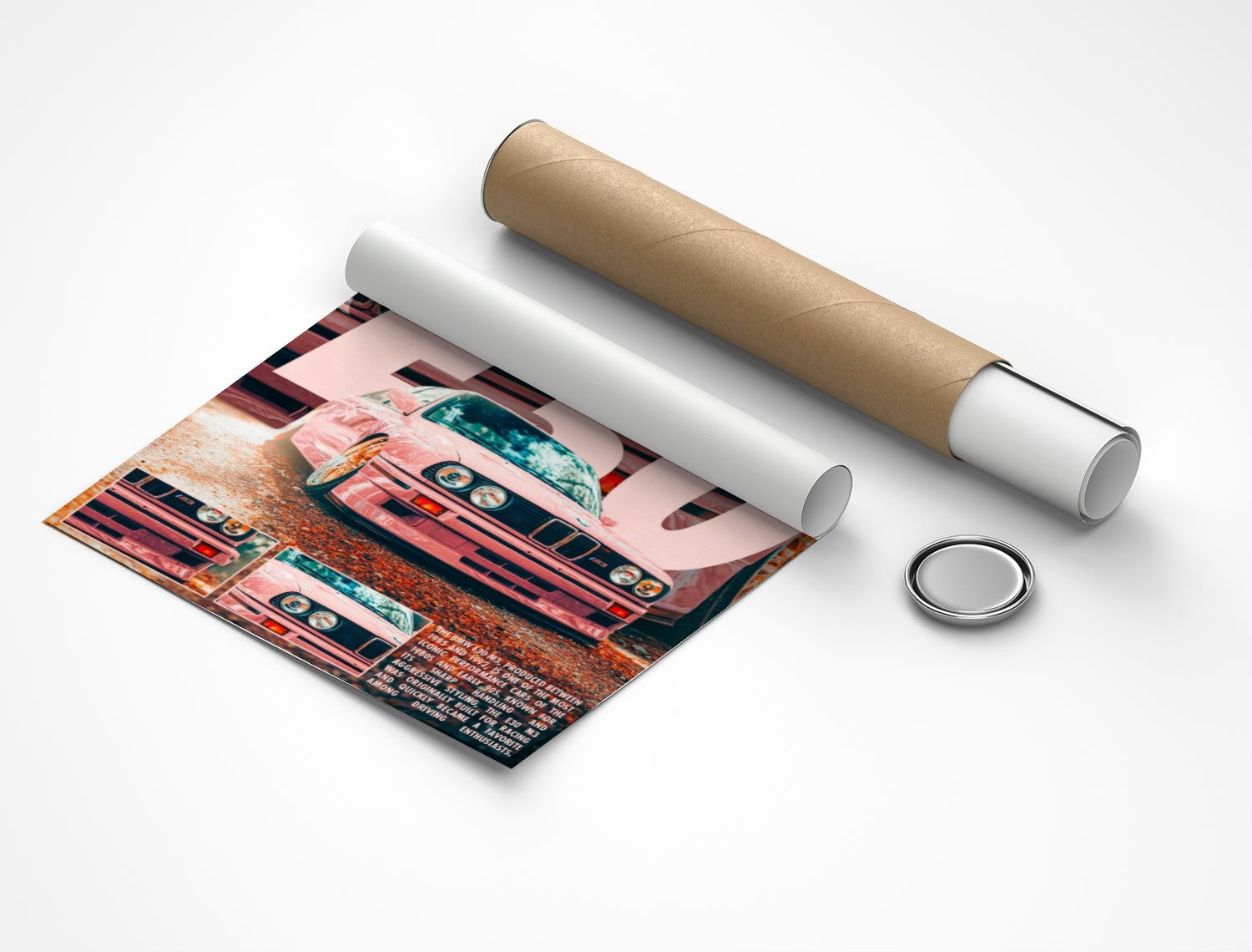 Rolled poster