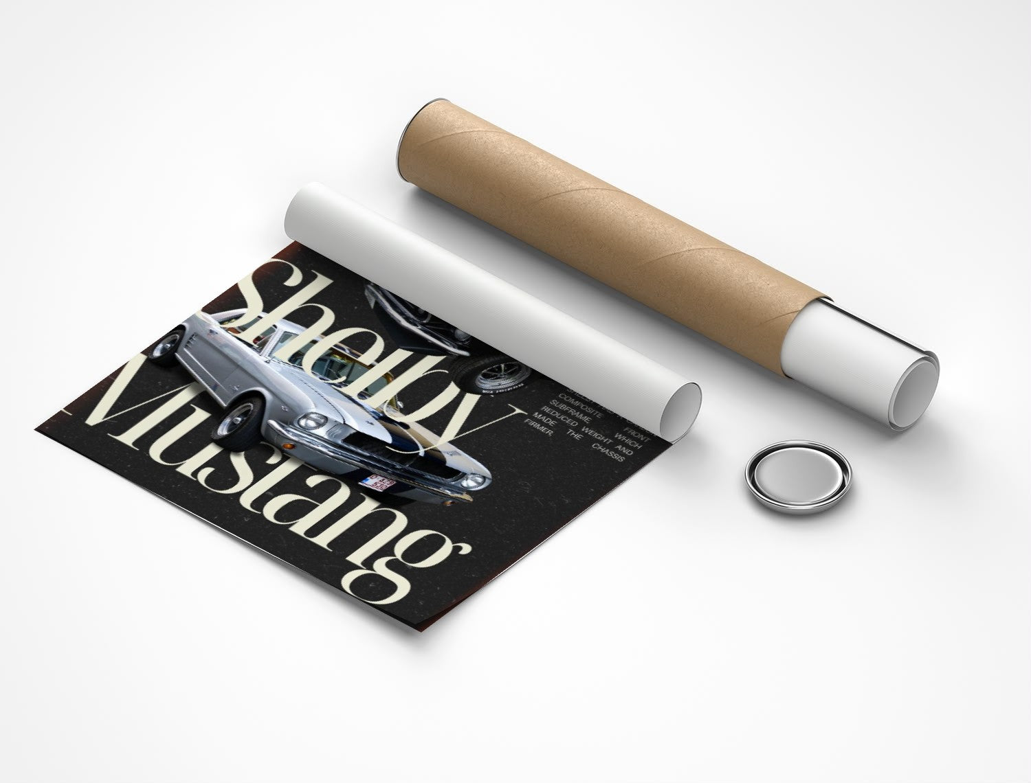 Rolled poster