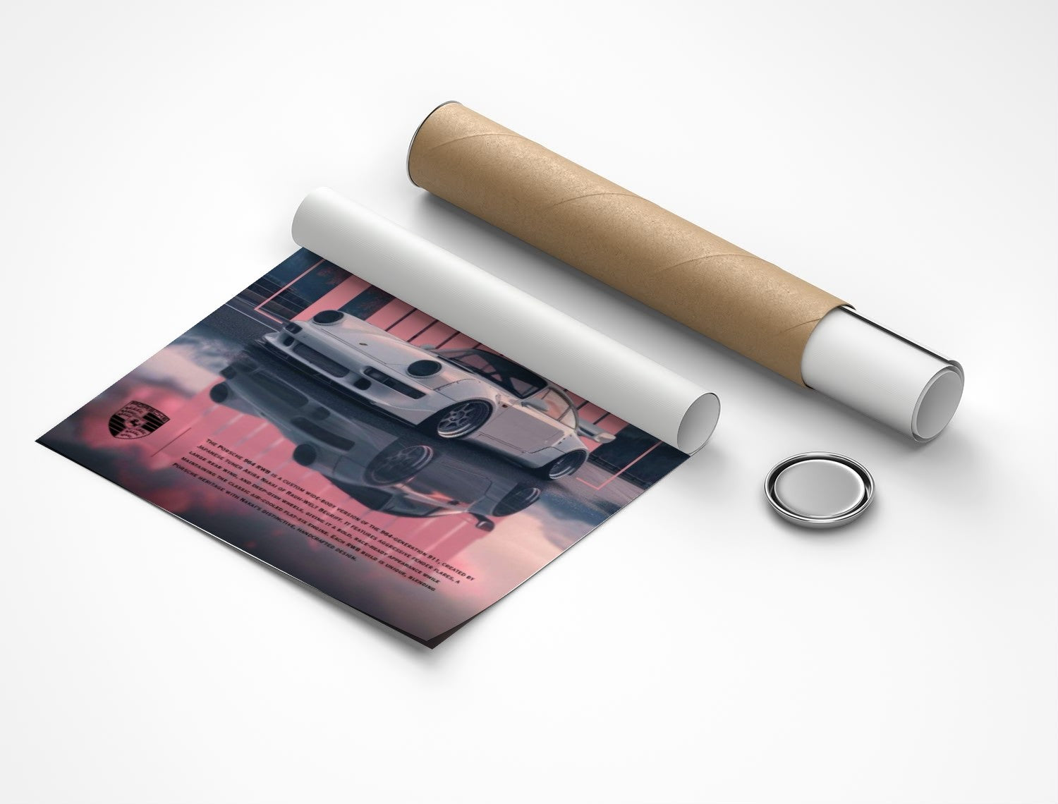 Rolled poster