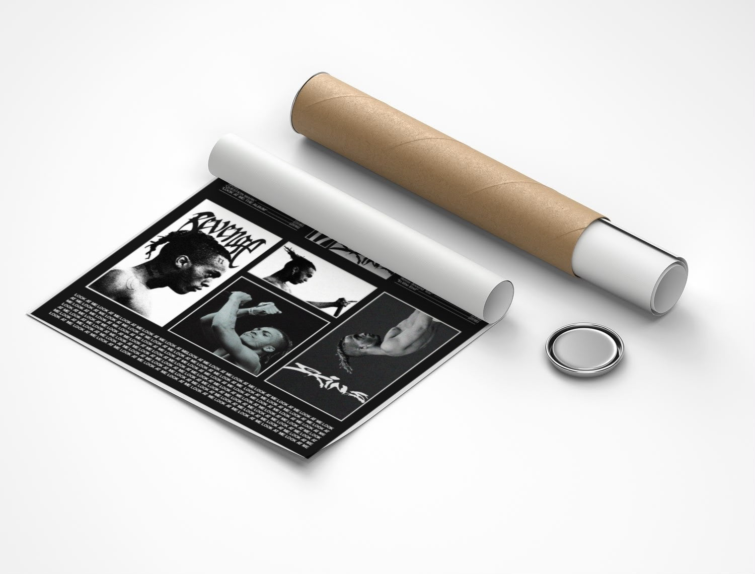 Rolled poster