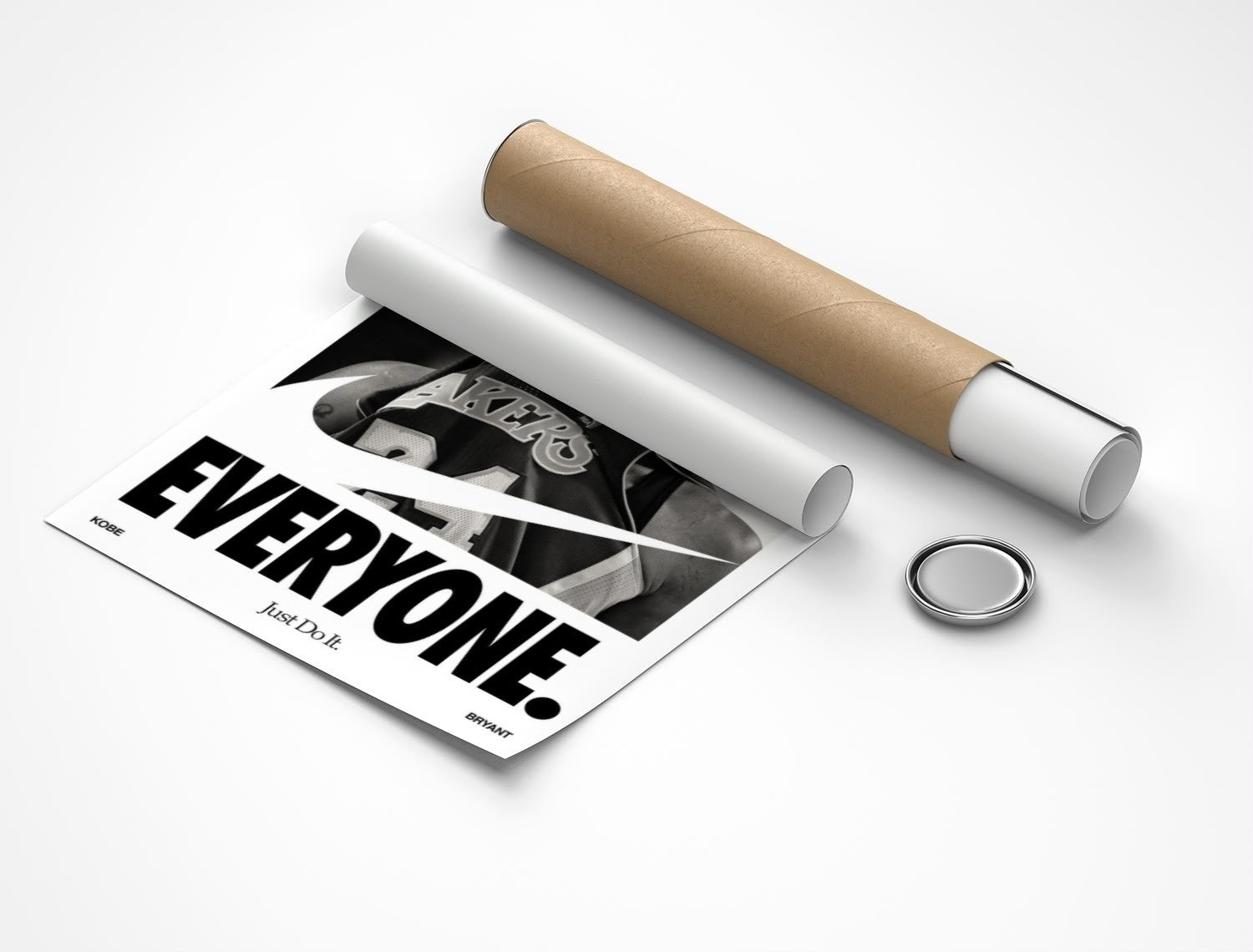 Rolled poster