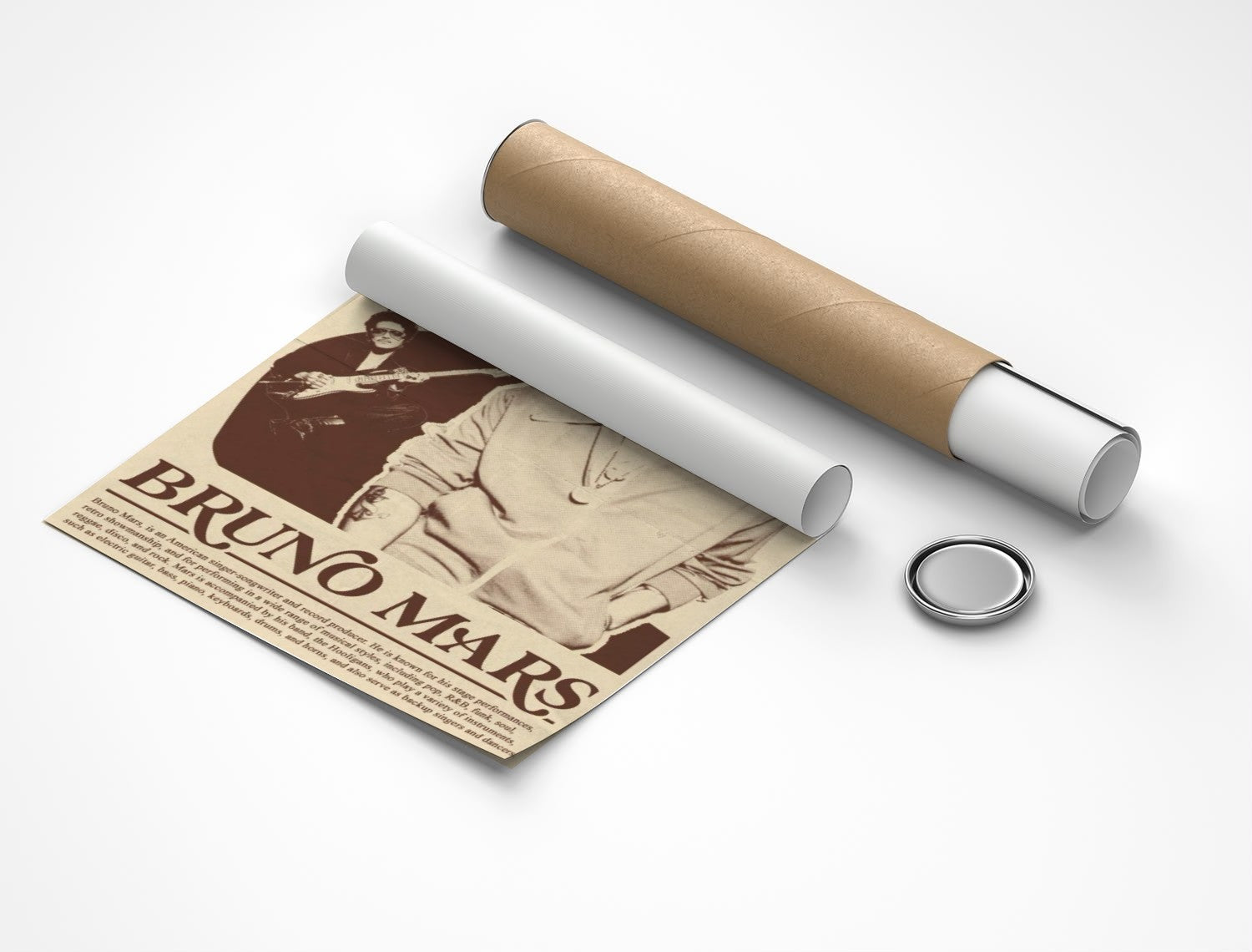 Rolled poster