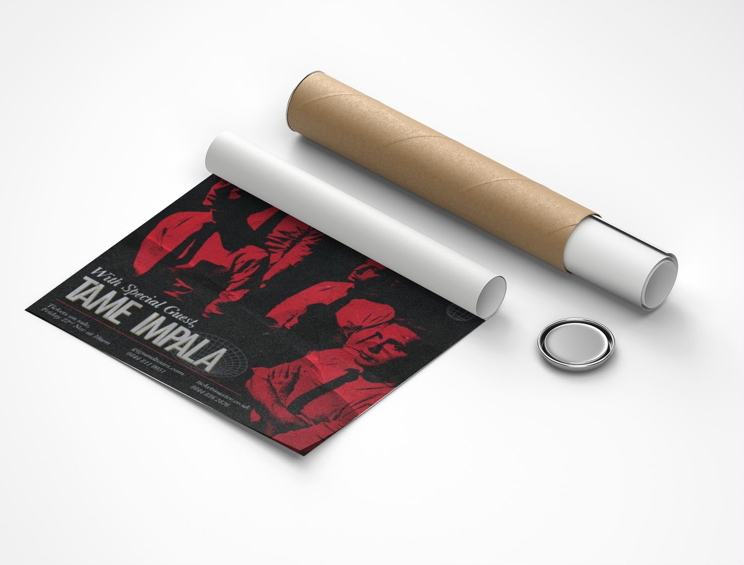 Rolled poster