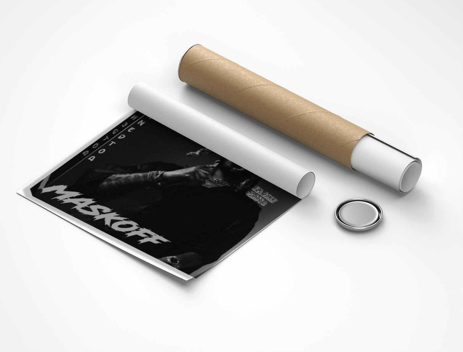 Rolled poster