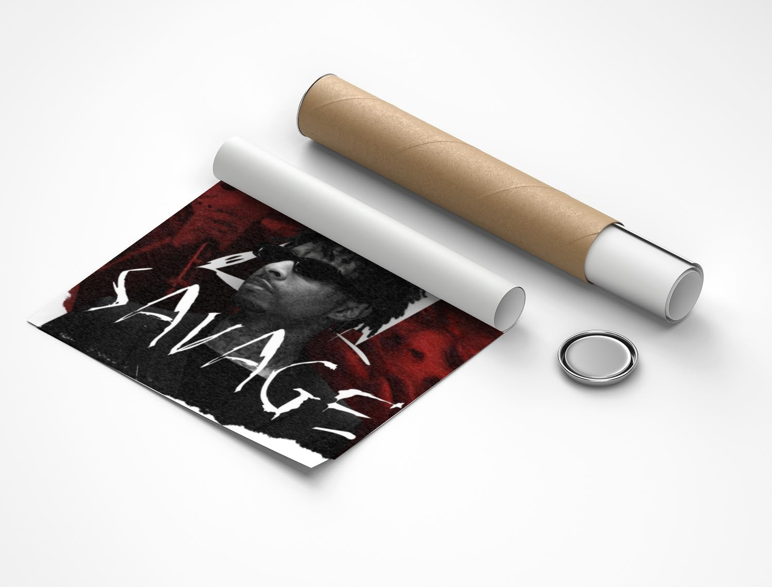 Rolled poster