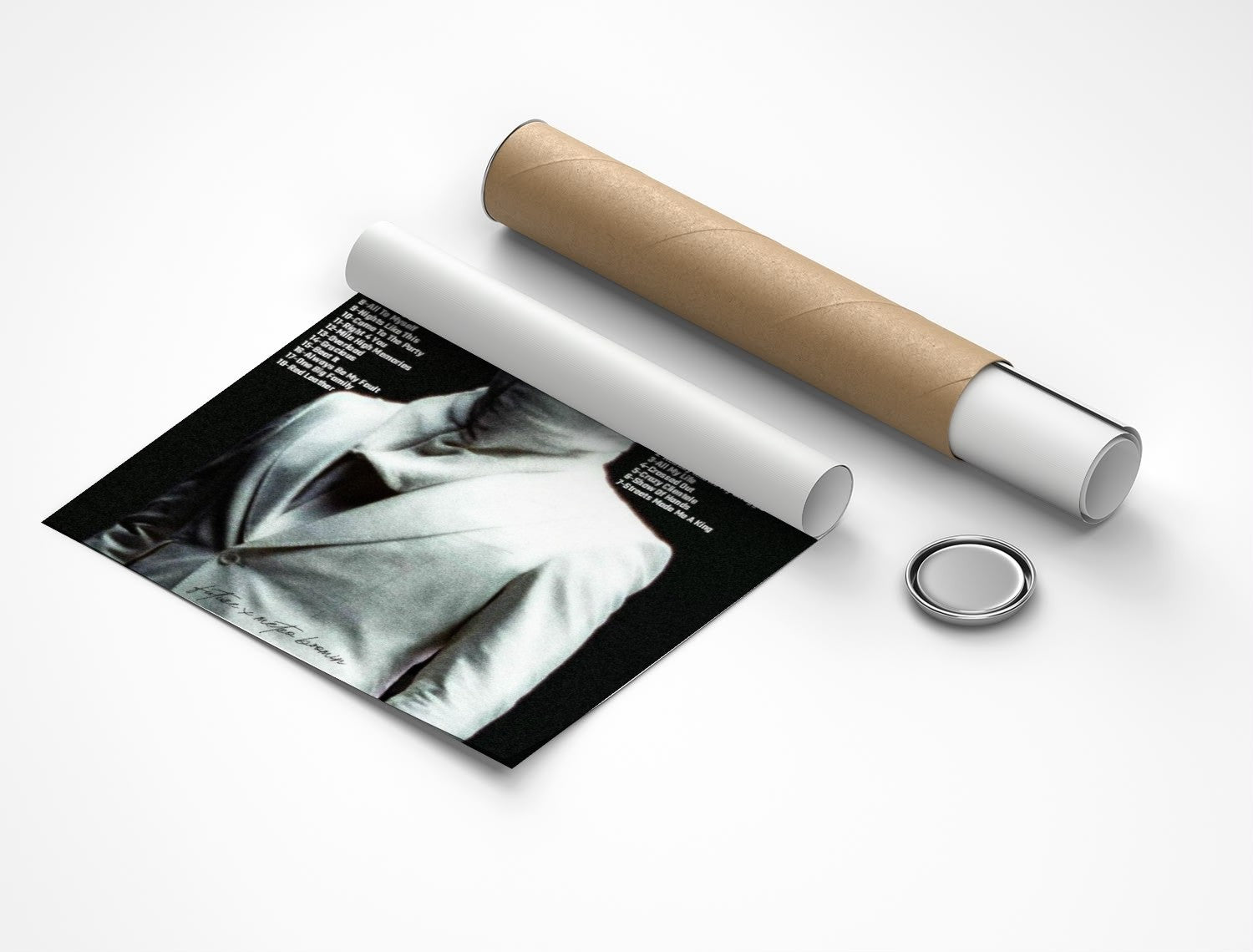 Rolled poster