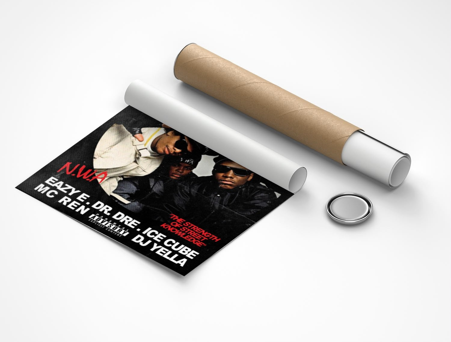 Rolled poster
