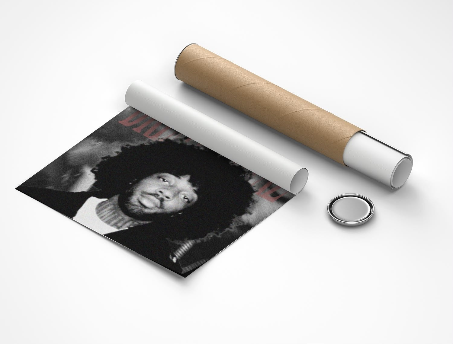 Rolled poster