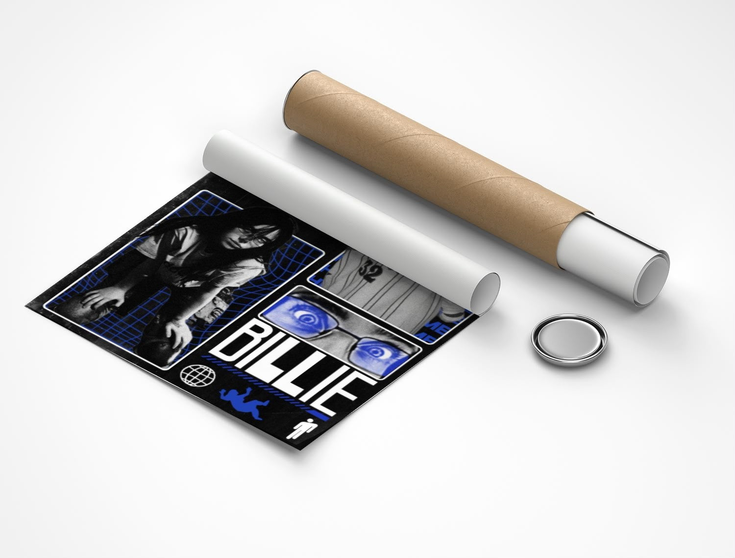 Rolled poster