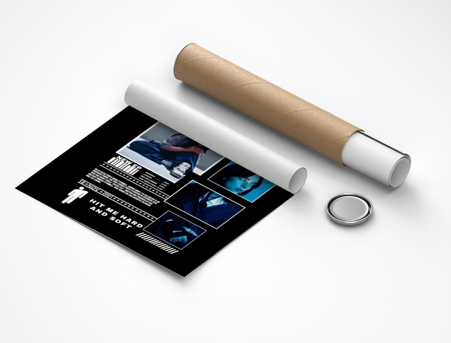Rolled poster