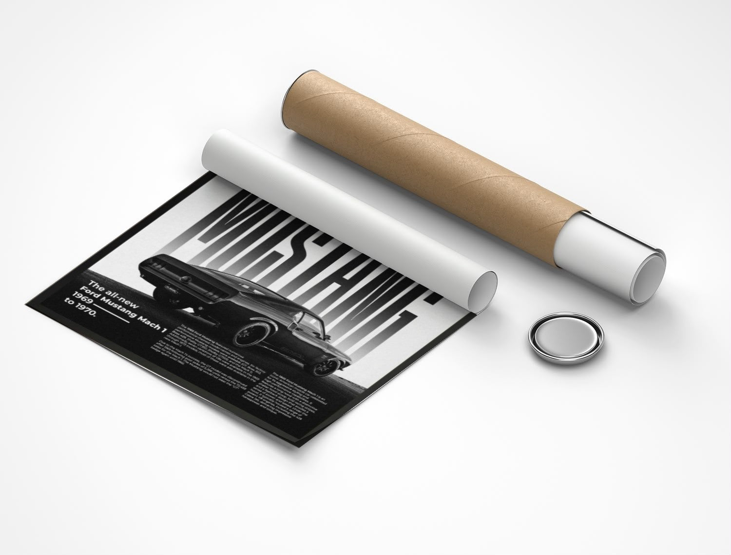 Rolled poster