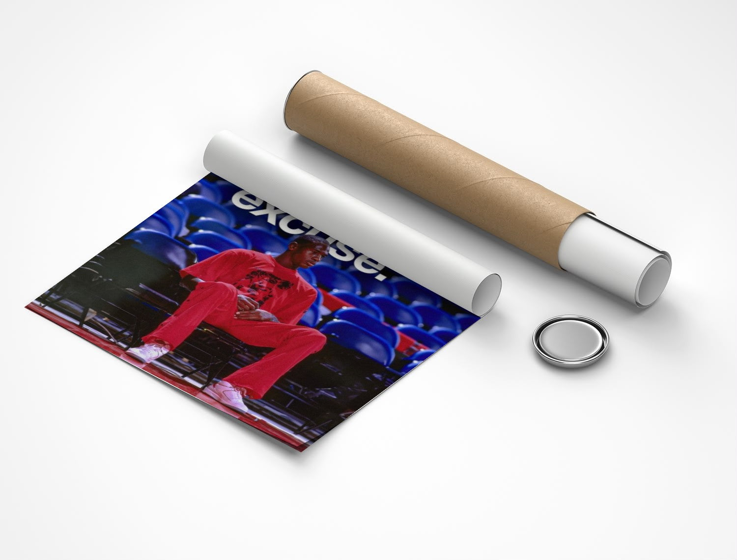 Rolled poster