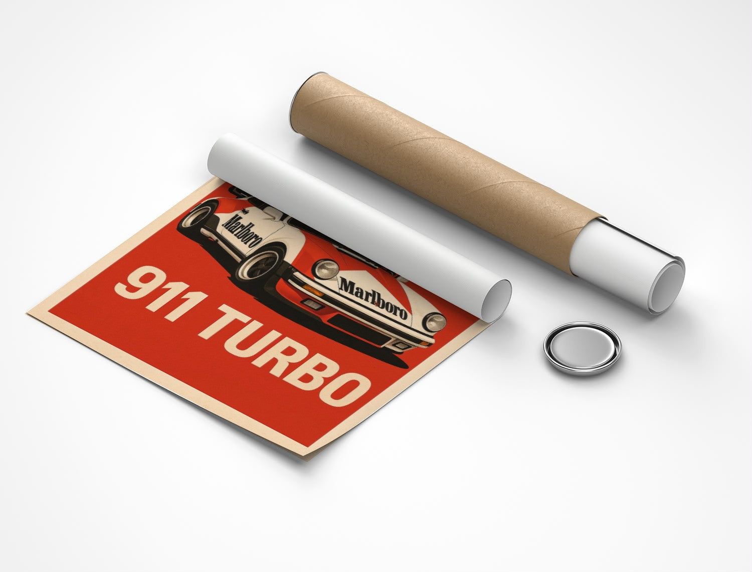 Rolled poster