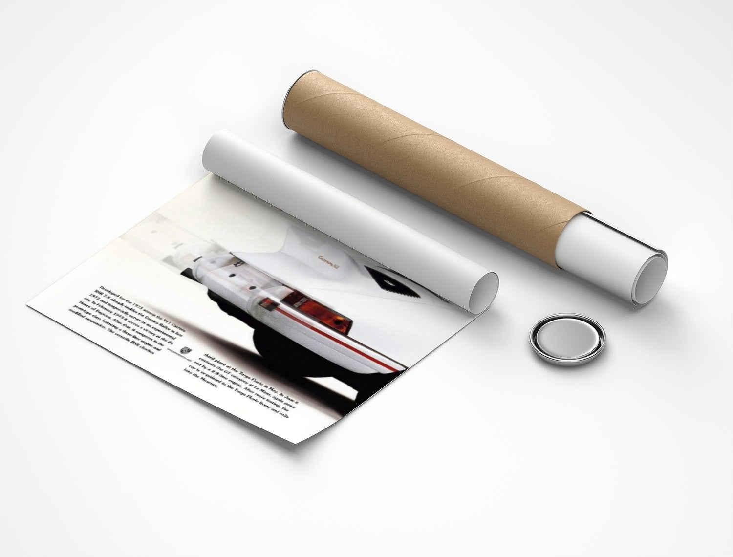 Rolled poster