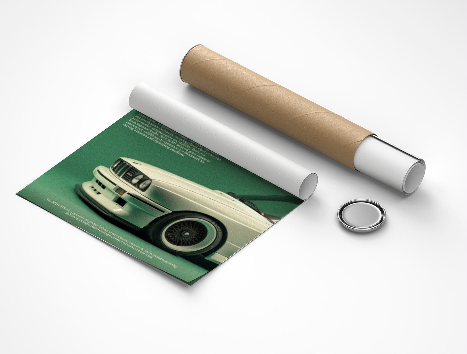 Rolled poster