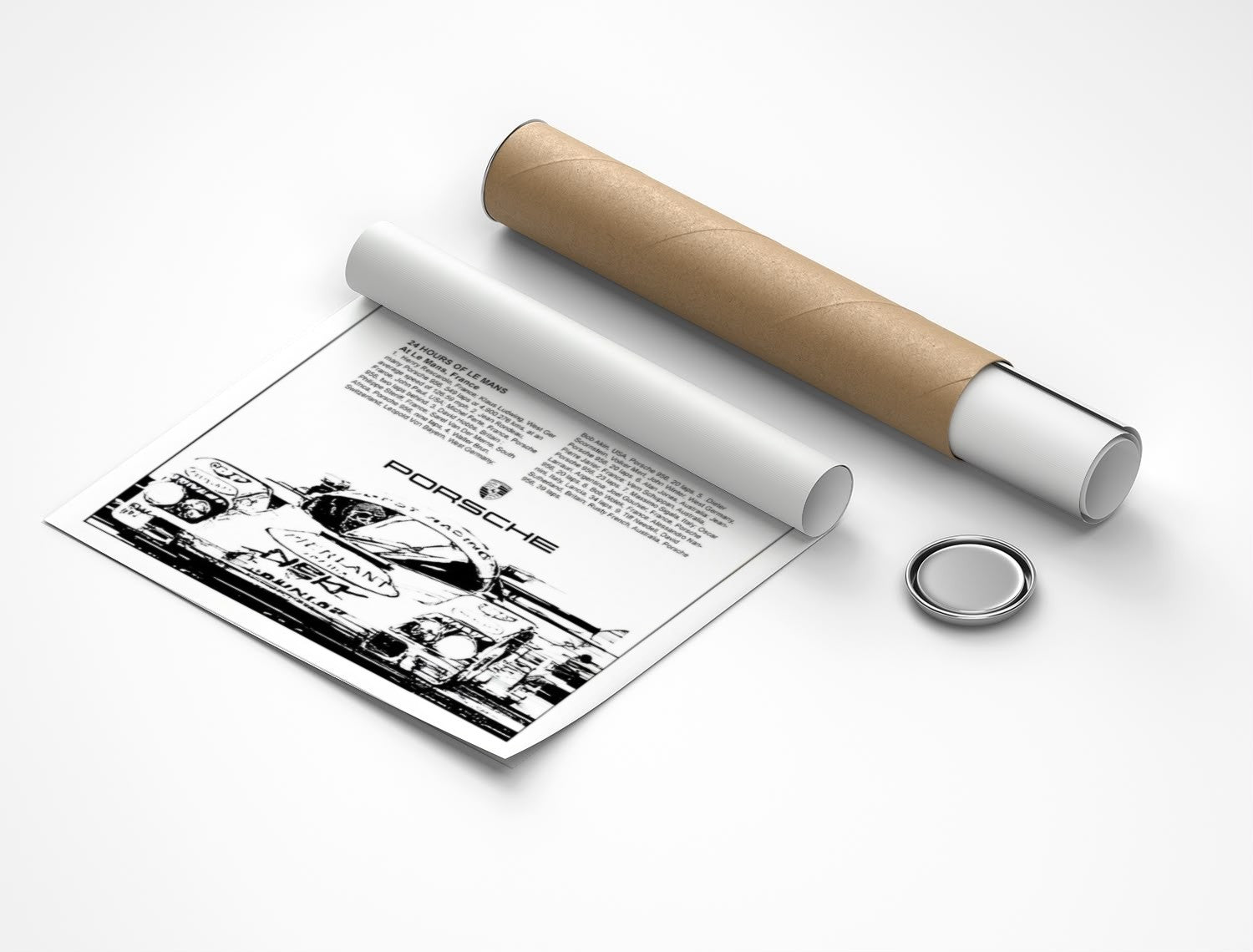 Rolled poster