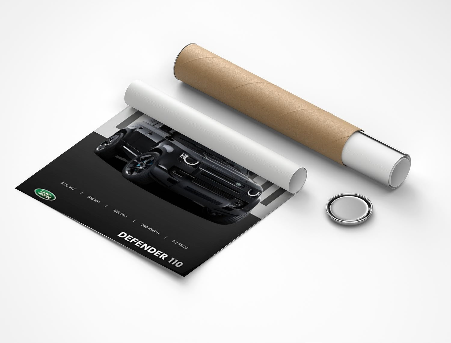 Rolled poster