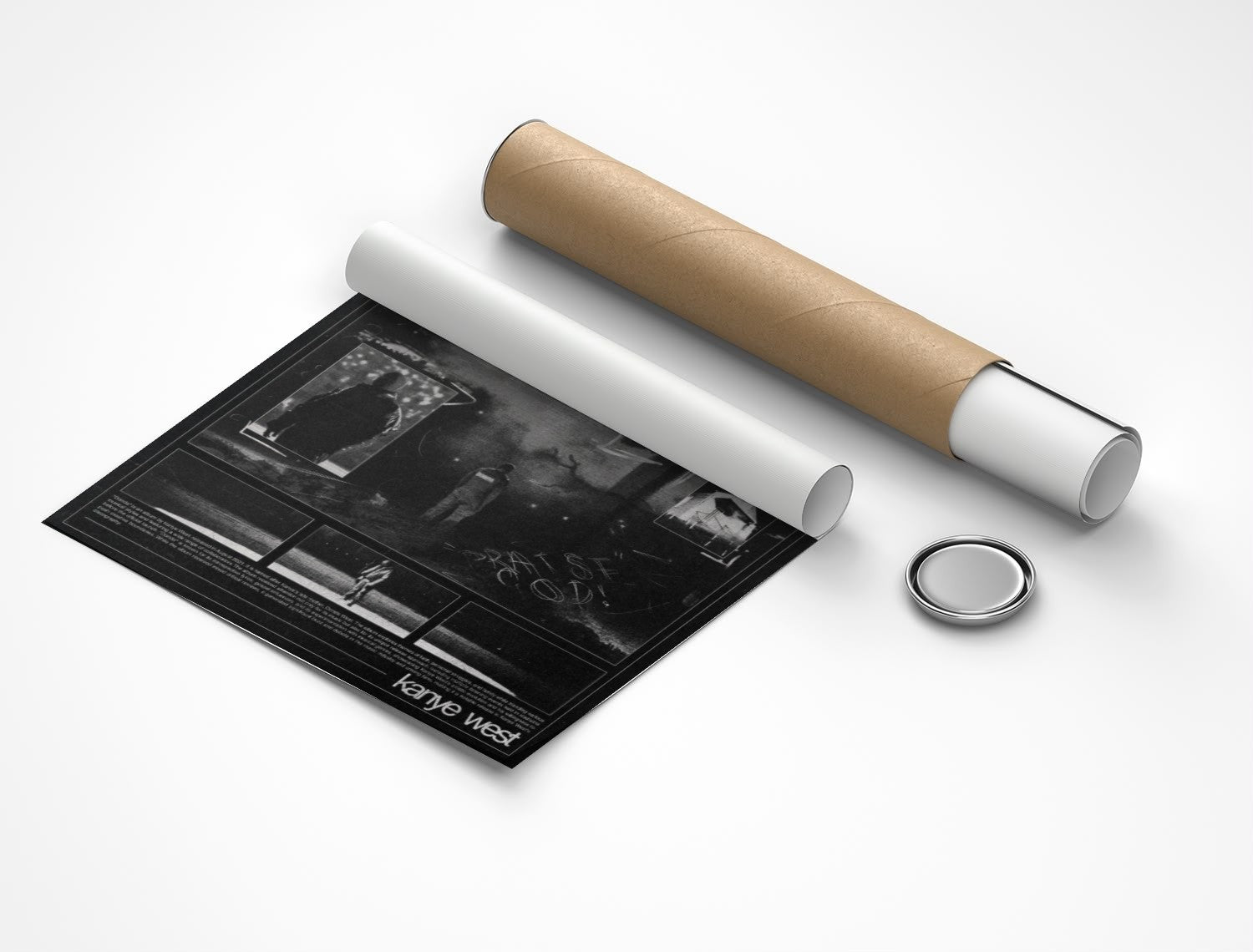 Rolled poster