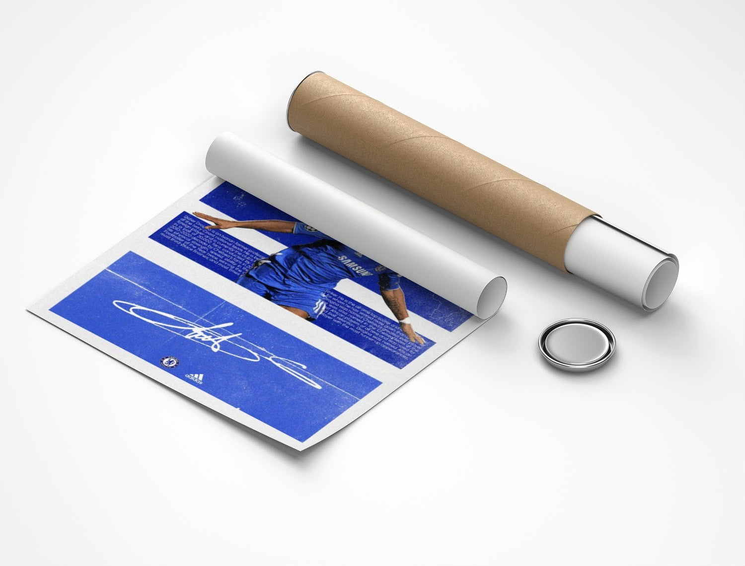 Rolled poster