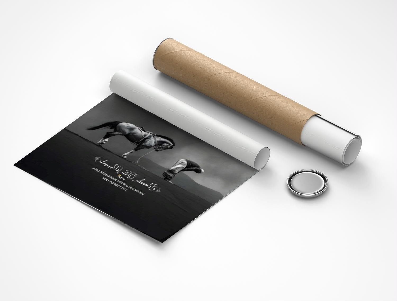 Rolled poster