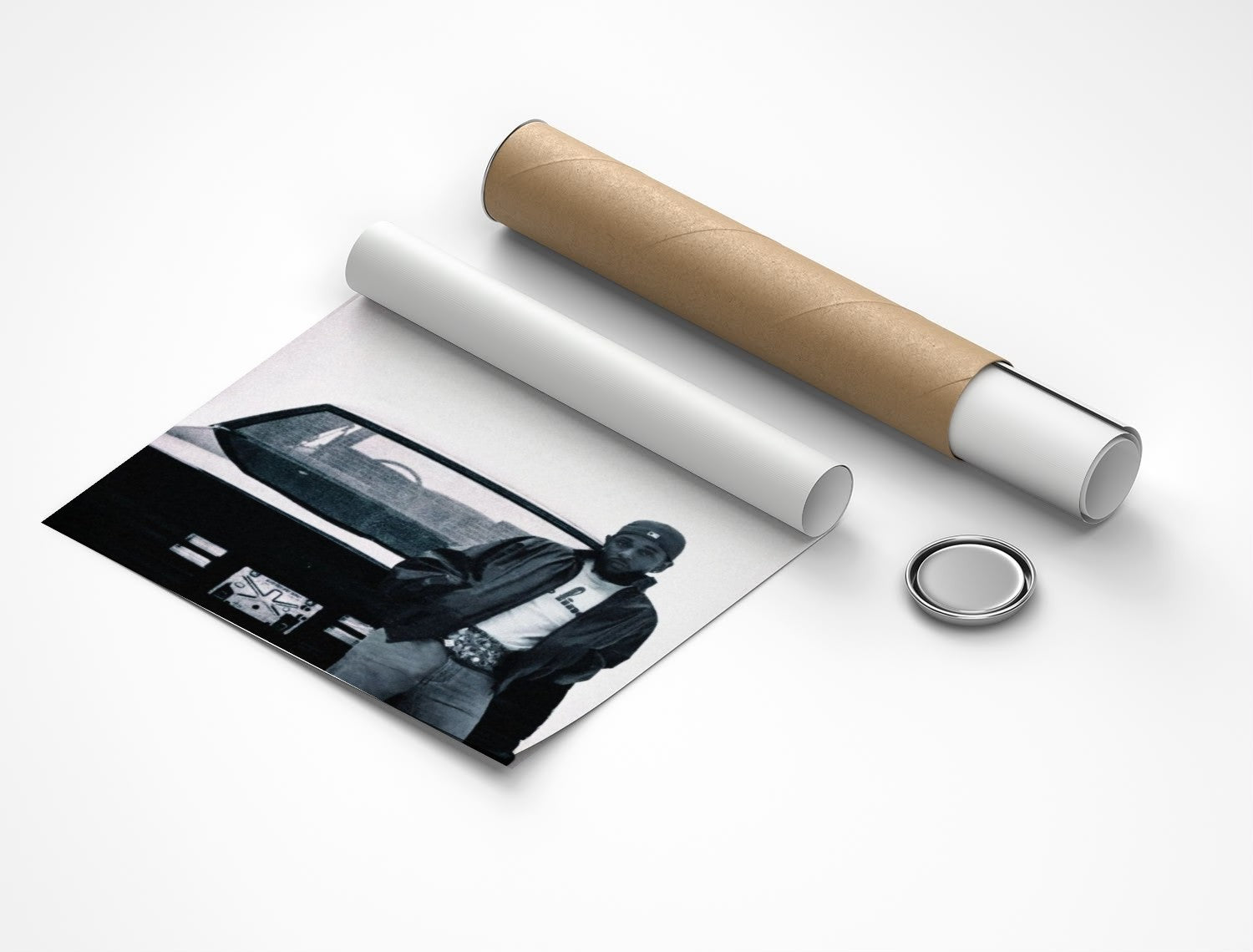 Rolled poster