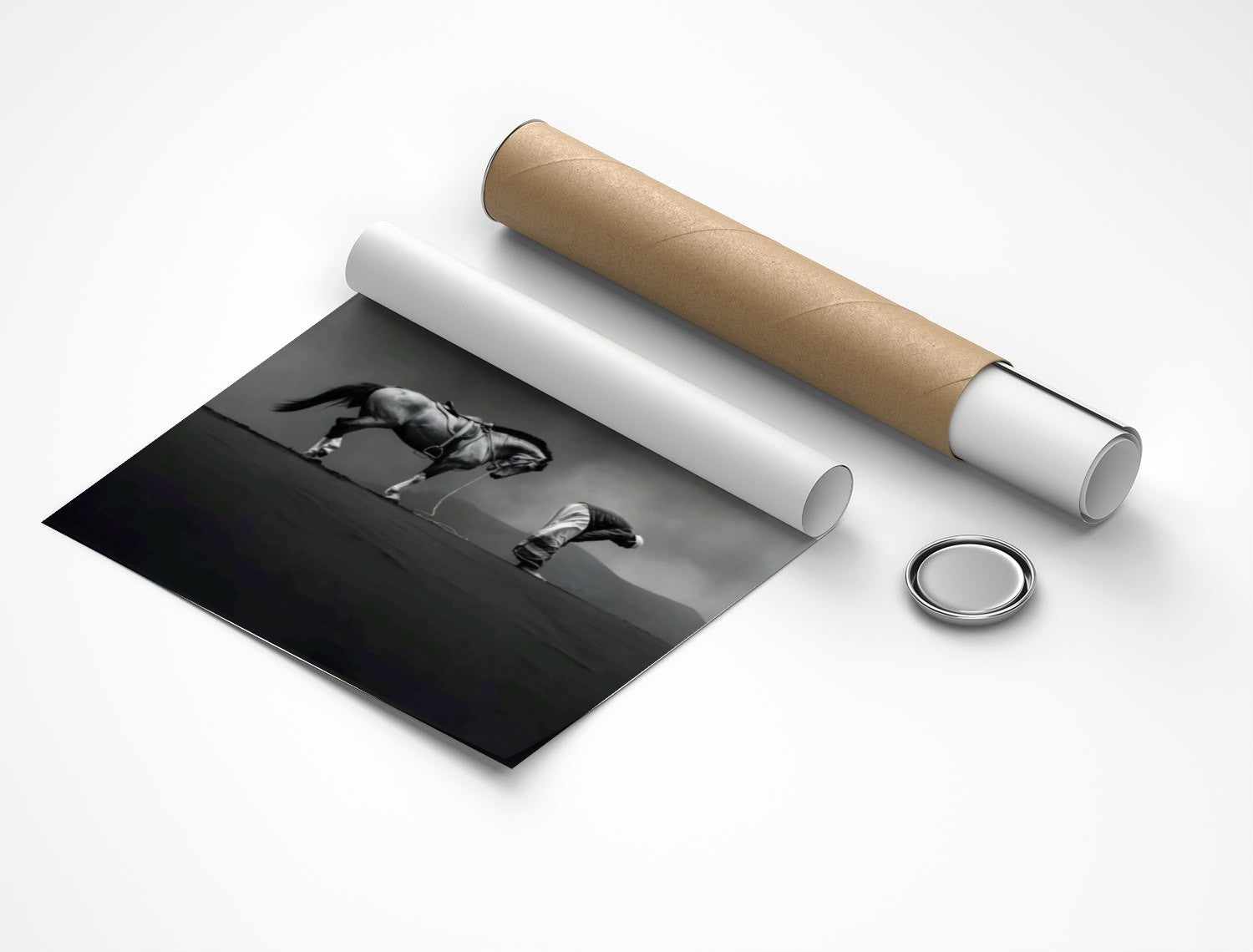 Rolled poster