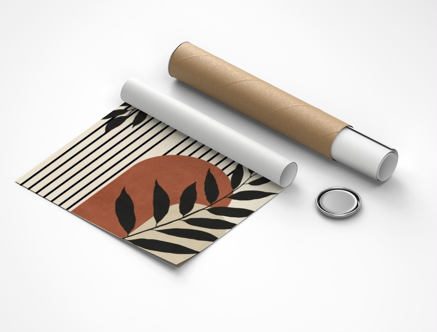 Rolled poster