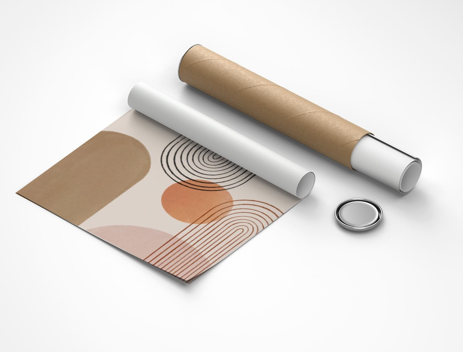 Rolled poster