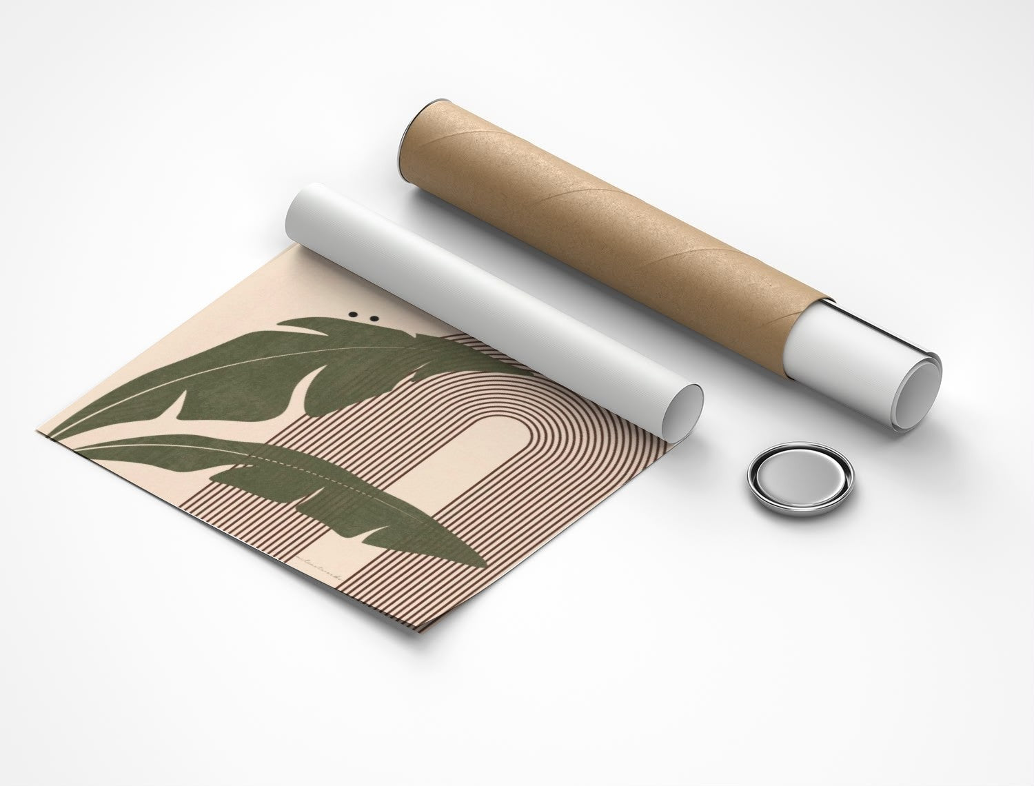 Rolled poster