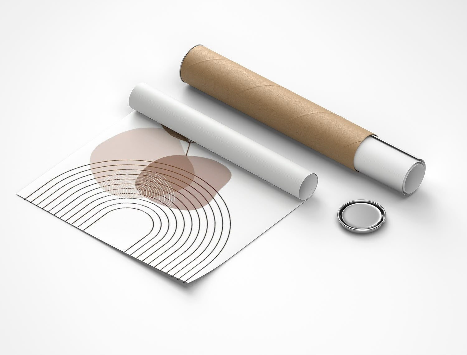 Rolled poster