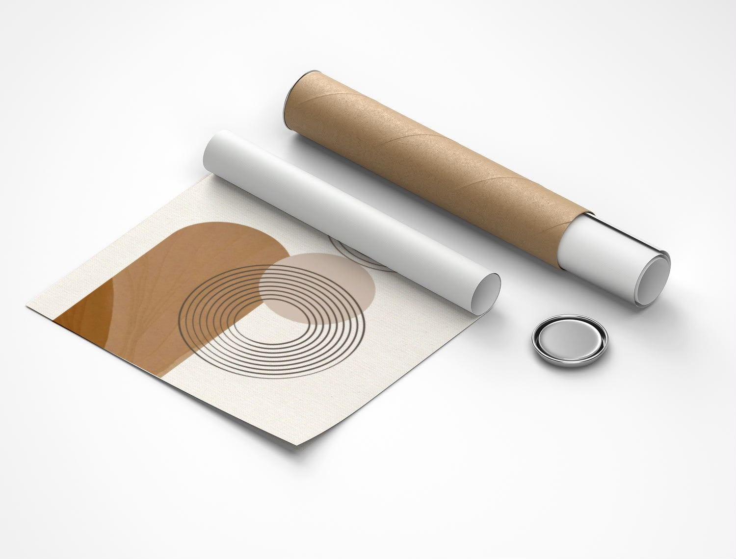 Rolled poster