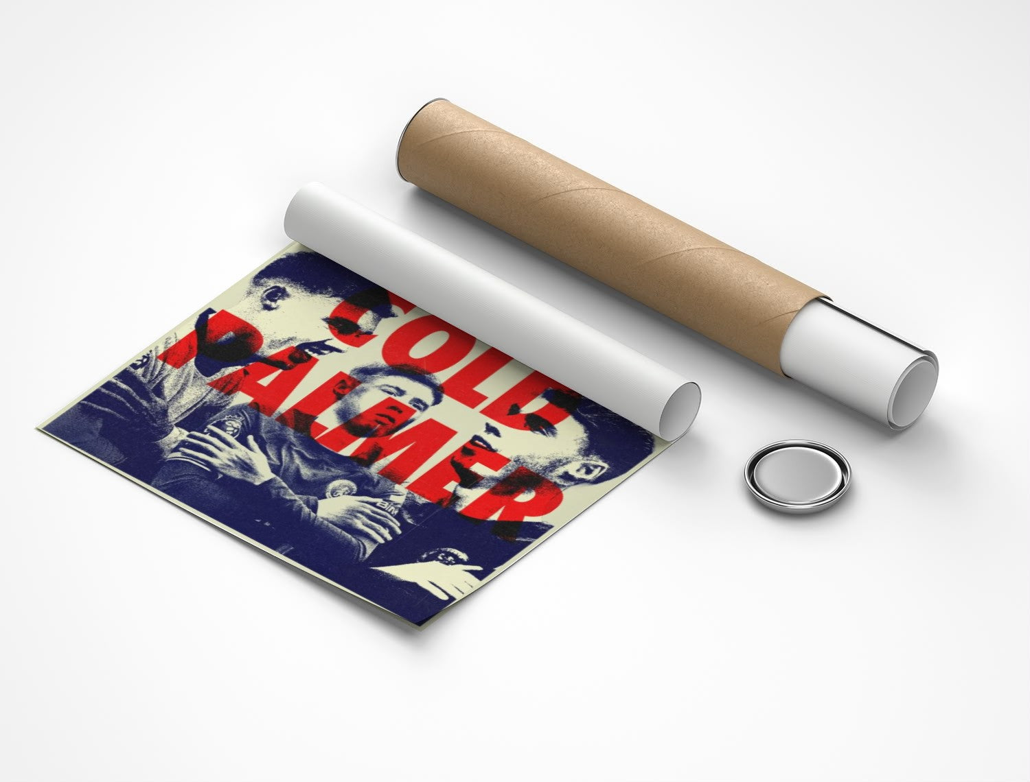 Rolled poster