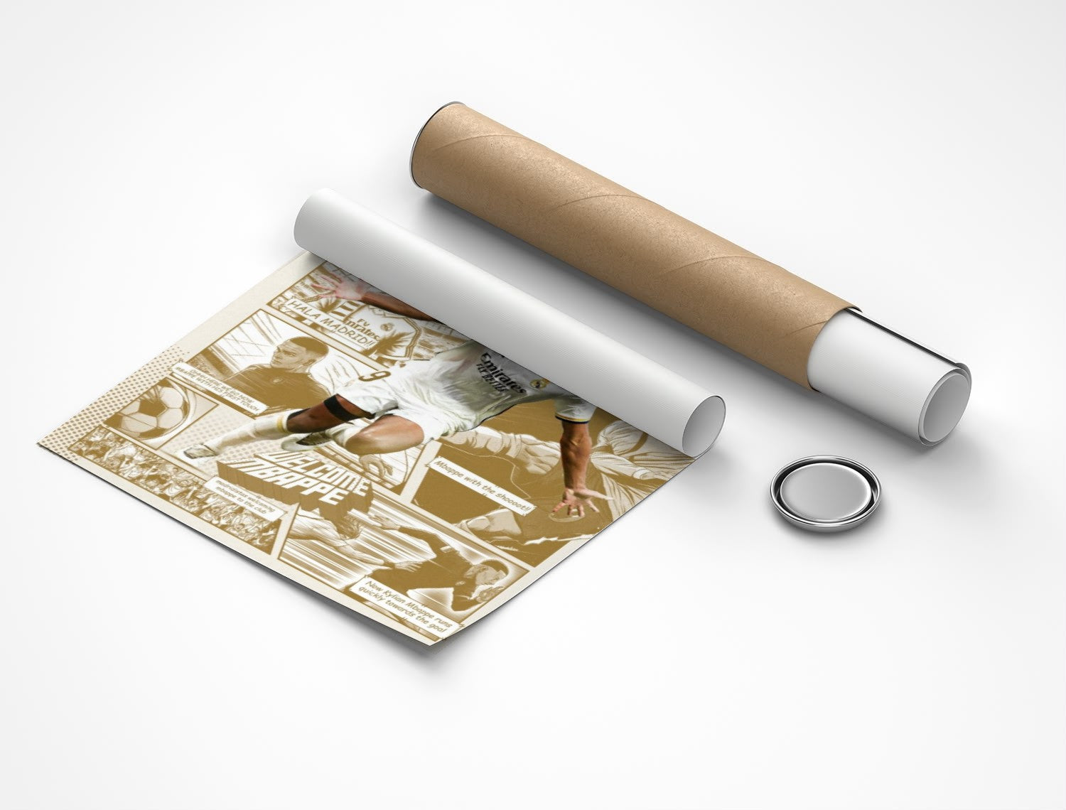 Rolled poster