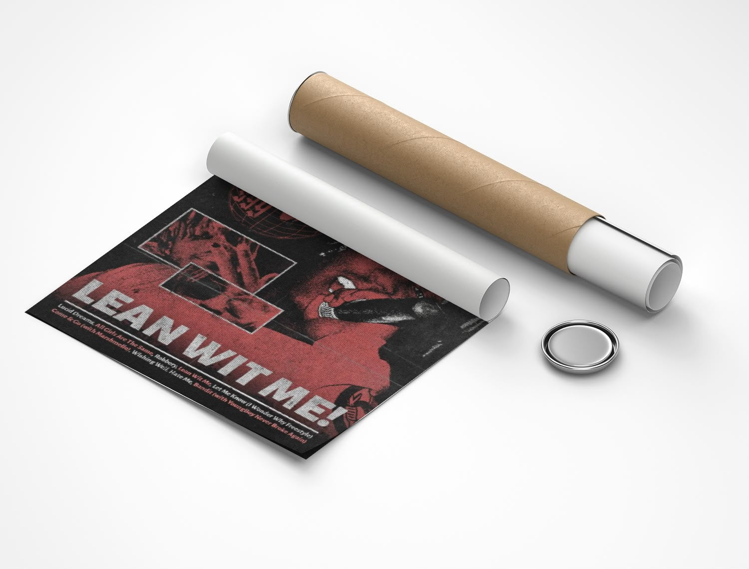 Rolled poster