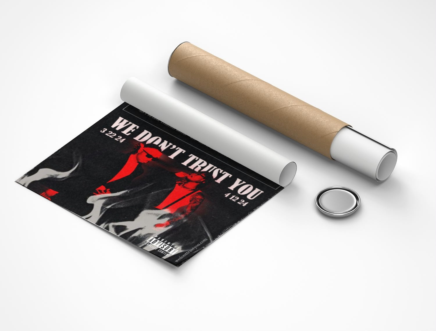 Rolled poster