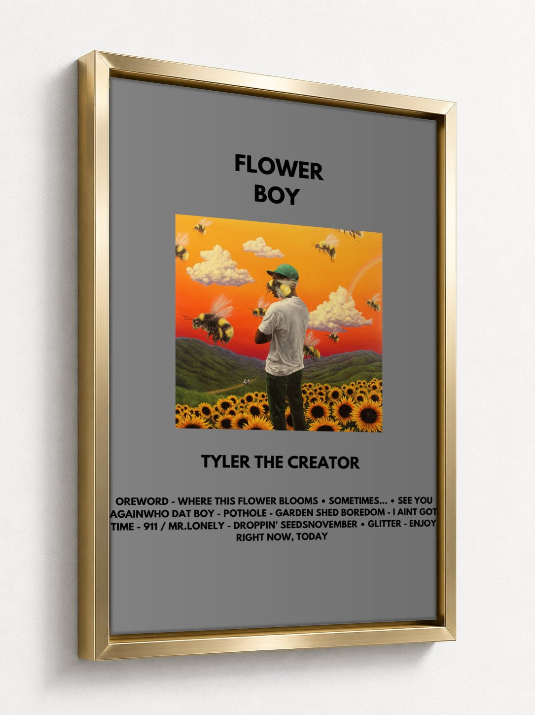 Gold floater