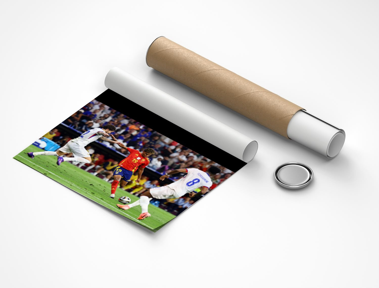 Rolled poster