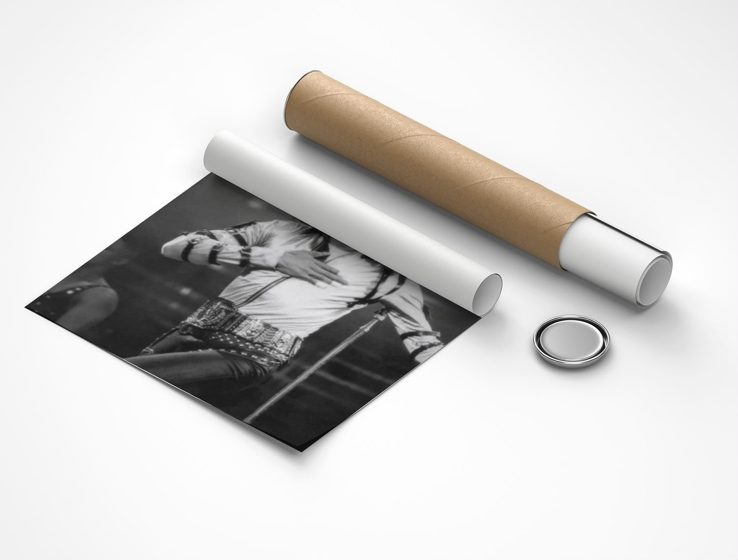 Rolled poster