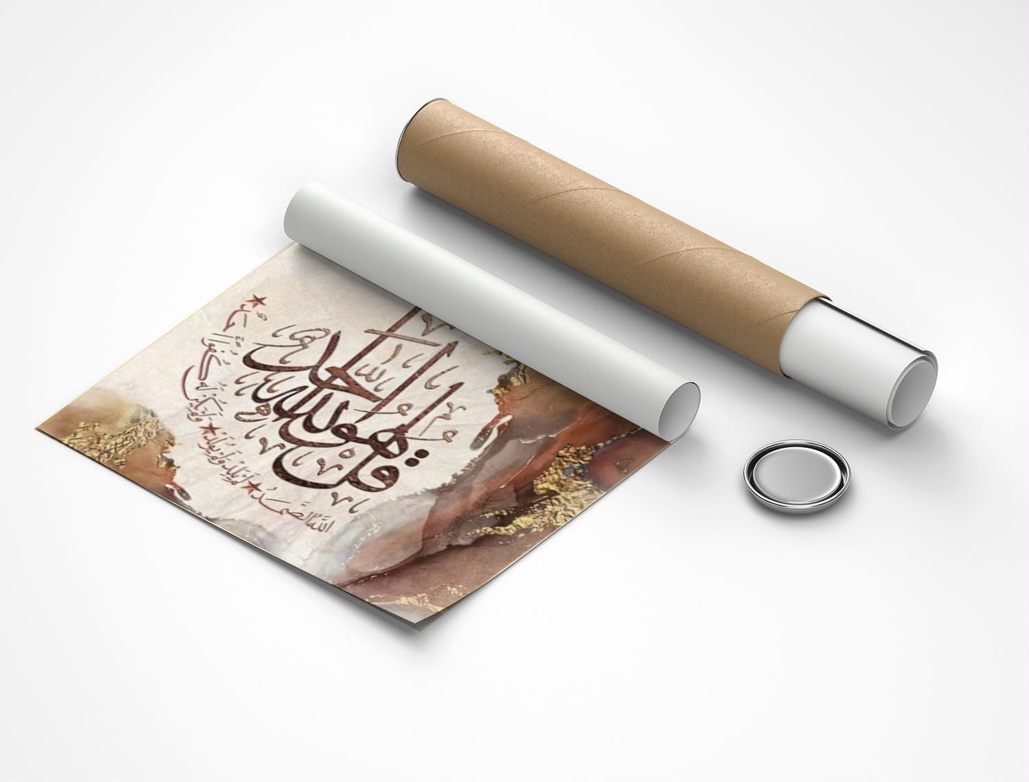 Rolled poster