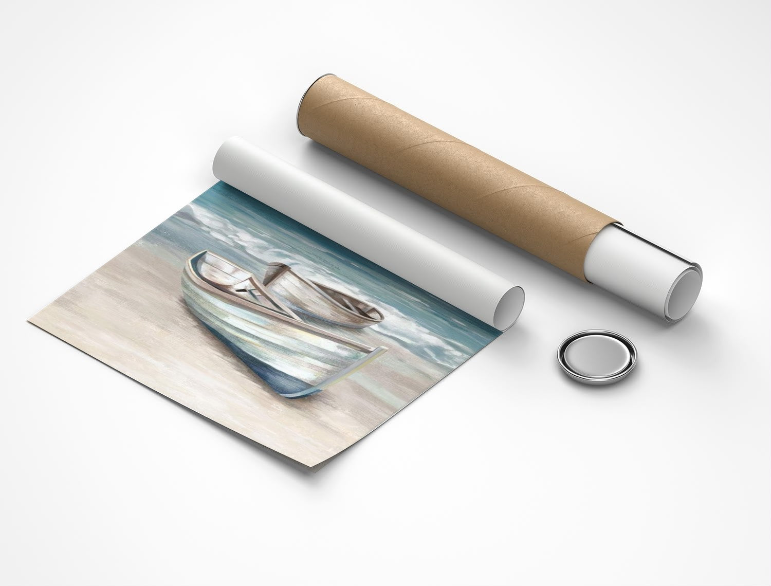 Rolled poster
