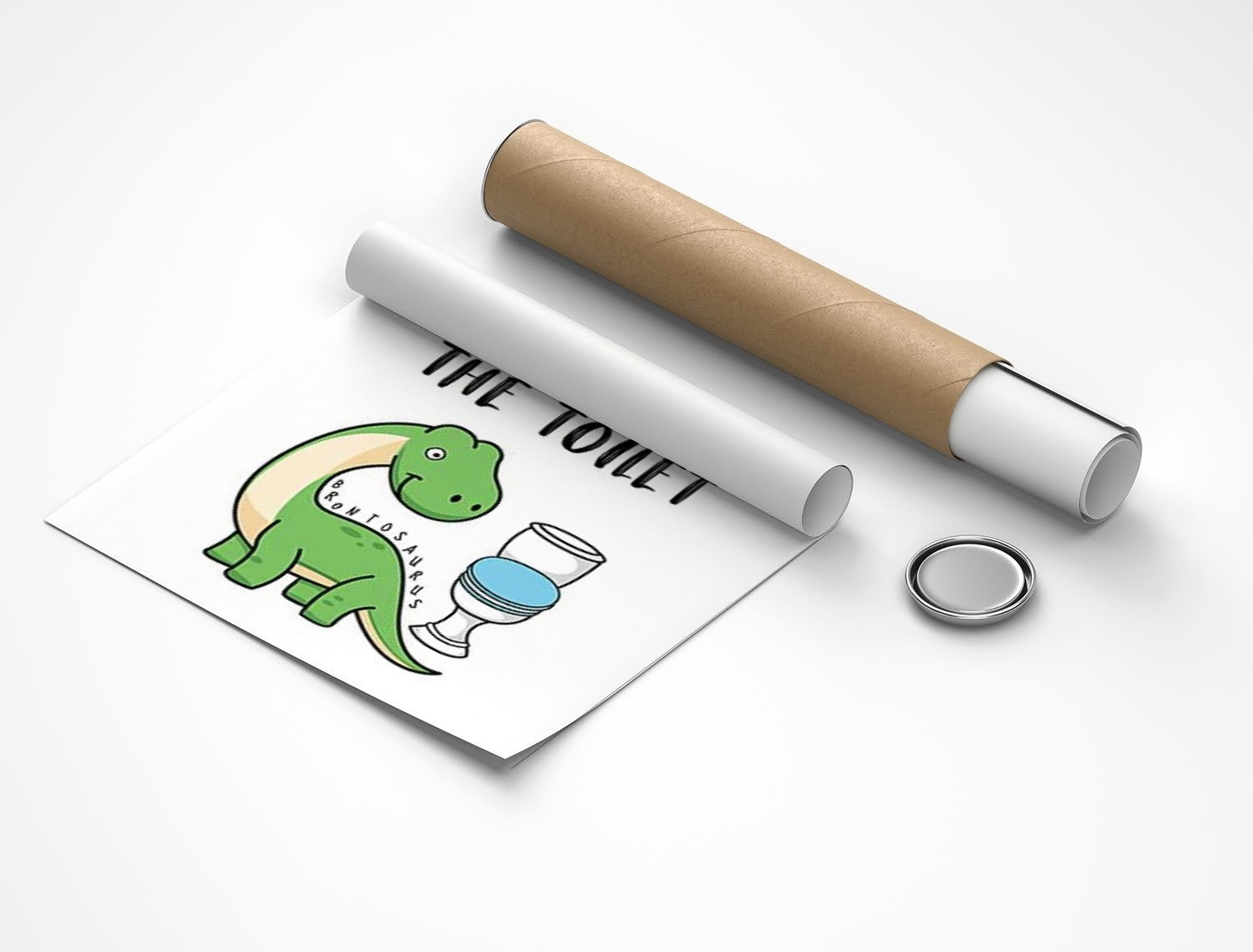 Rolled poster