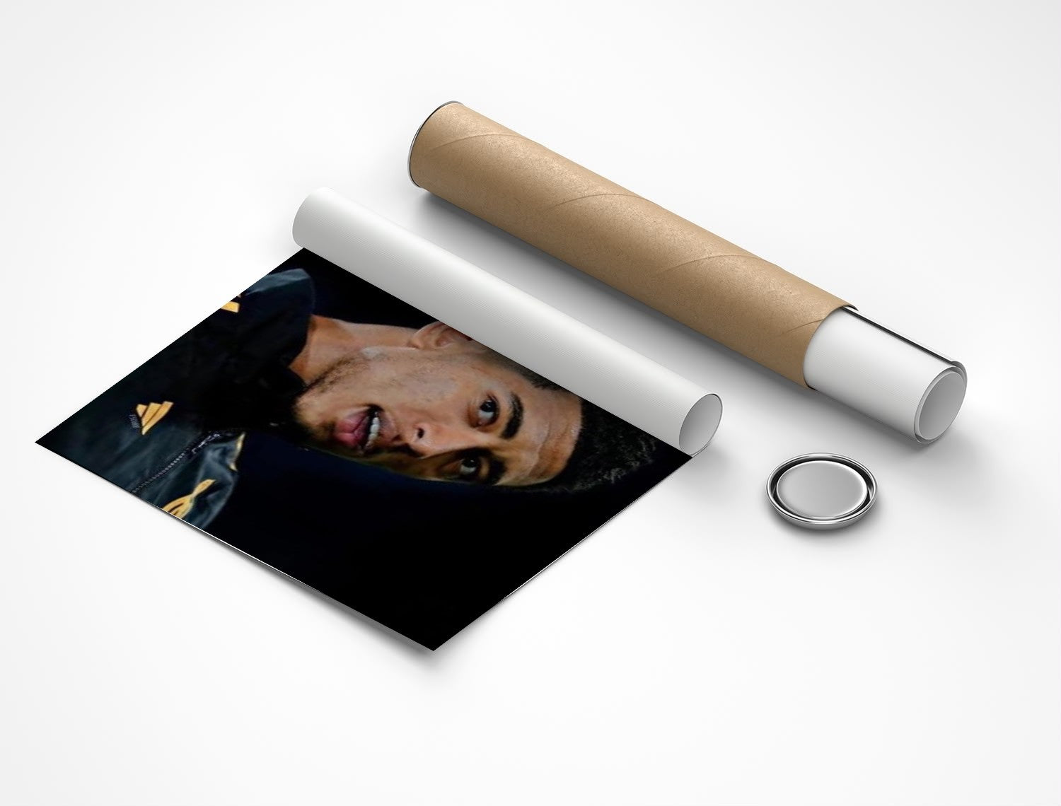 Rolled poster