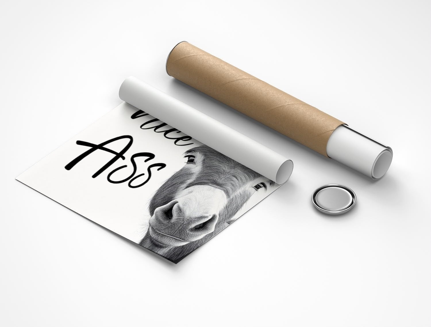 Rolled poster