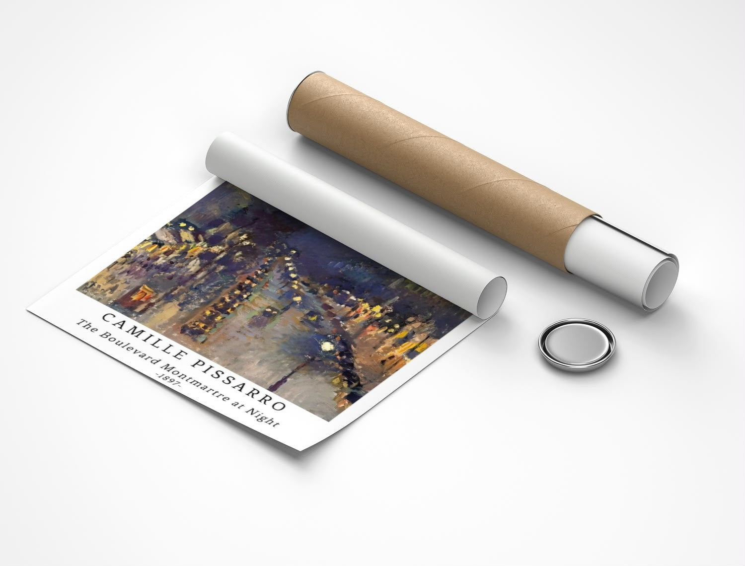 Rolled poster