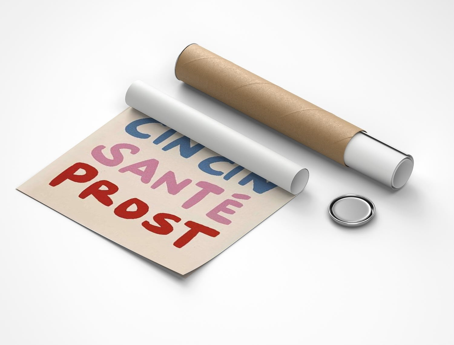 Rolled poster